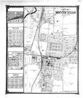 Monticello City, Piatt County 1875
